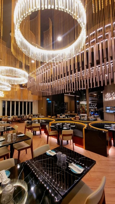 Birthday celebration setting at The Cray Seafood & Grill Fremantle