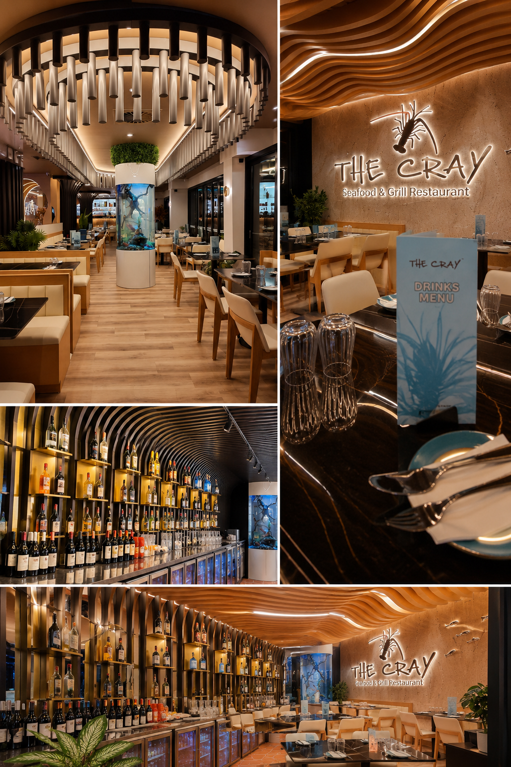 The Cray Seafood & Grill Mandurah celebration venue
